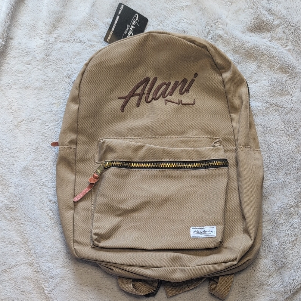 Alani Nu Tan Canvas Backpack